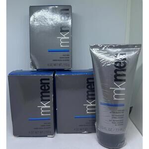 Set Of 3 Mary Kay MK MEN Face Bar Soap 4 Oz & FREE Cooling After Shave Gel